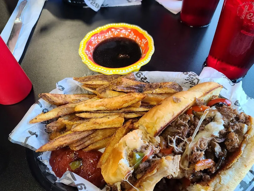 Philly Cheese Steak Sandwich